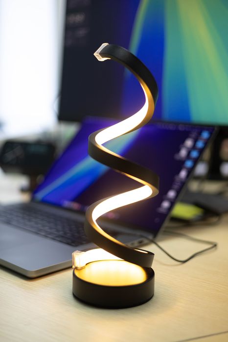 Настільна лампа спіраль ХІТ!!!