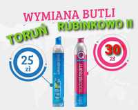 Wymiana butli CO2 Sodastrem TORUŃ