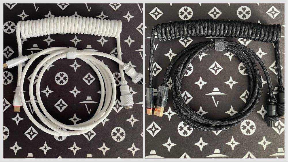 Кастомний кабель для клавіатури (coiled cable)(Type-C)