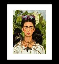 Plakat bez Ramy, Frida Kahlo - Autoportret