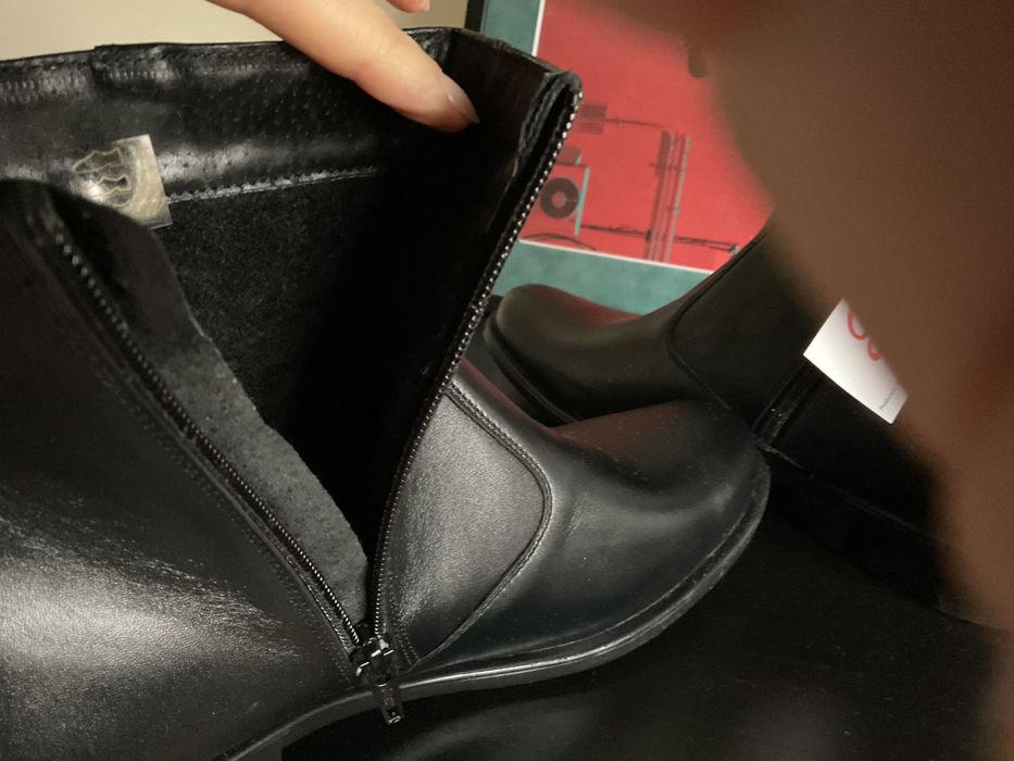 Buty męskie skórzane