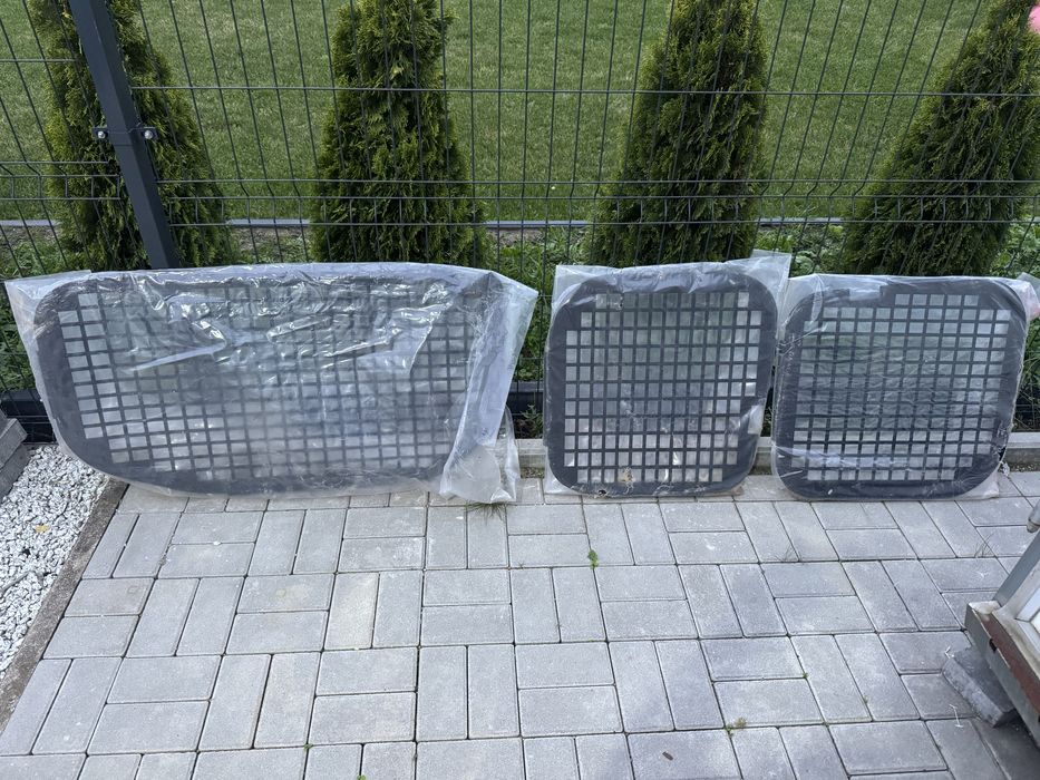 Kratki oslony maskownice zabezpiecz szyb drzwi trafic vivaro primastar