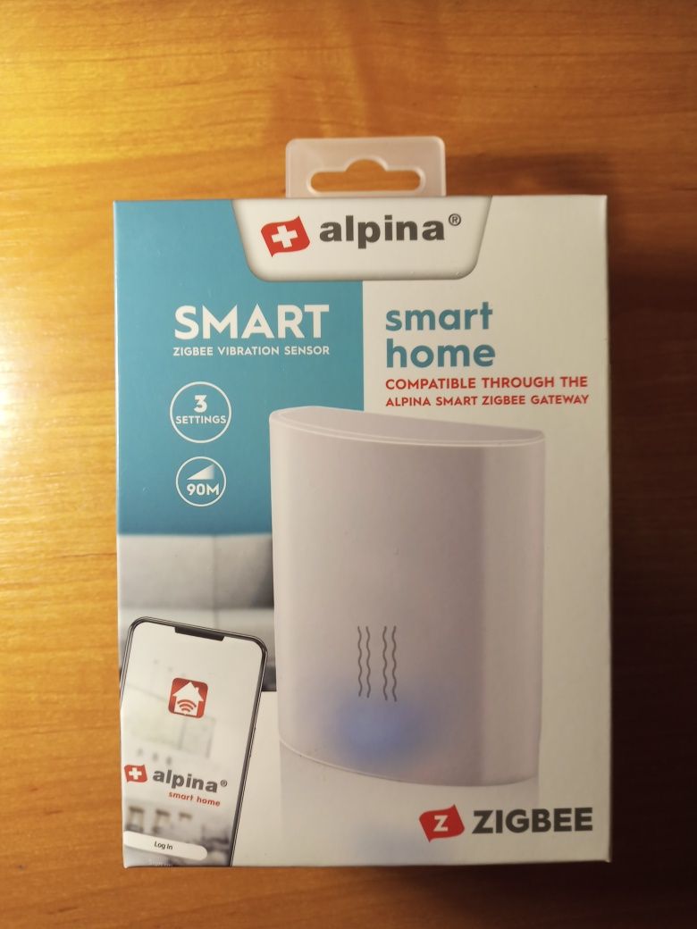 Inteligentny czujnik wibracji Zigbee