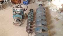 Wiertnica Hydrauliczna do koparki. 260kg z dwoma wiertłami
