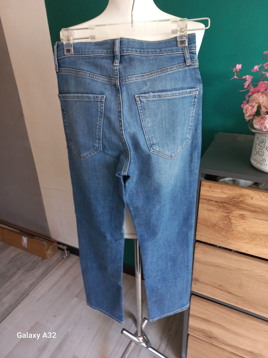 Spodnie jeansowe Zara S