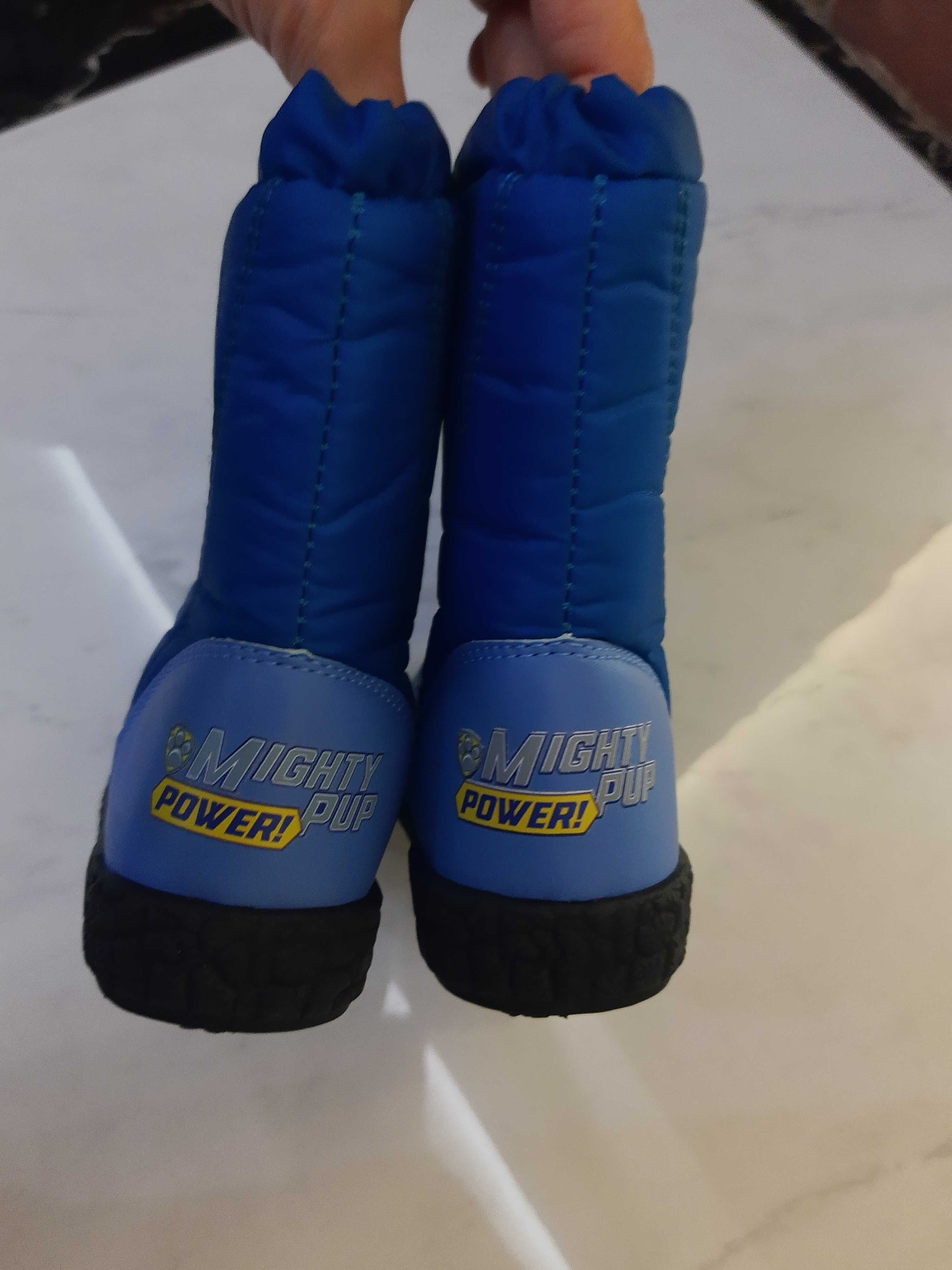 Нові зимові чоботи, сапоги, сноубутси для хлопчика Щенячий патруль