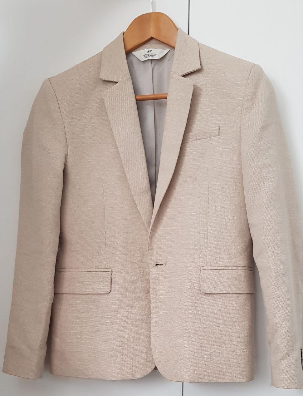 Marynarka H&M w strukturalny splot r. 152