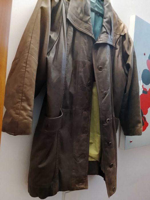 Casaco em pele senhora