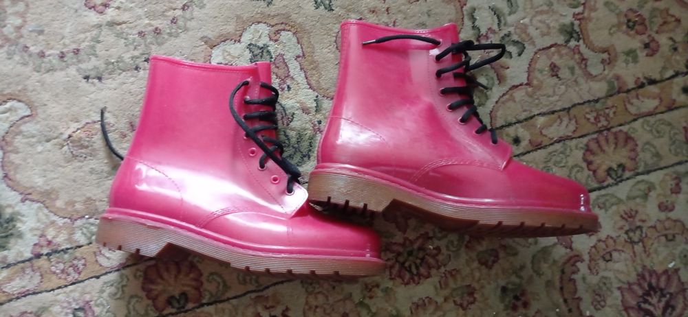 Kalosze damskie wiązane