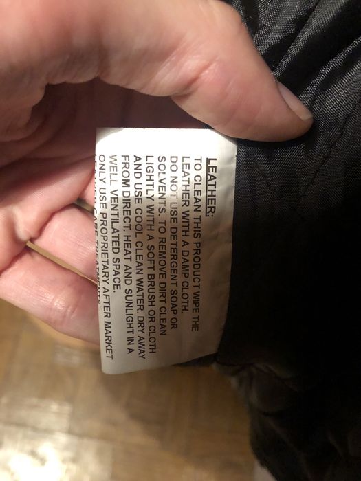 Casaco motociclo S - Pele