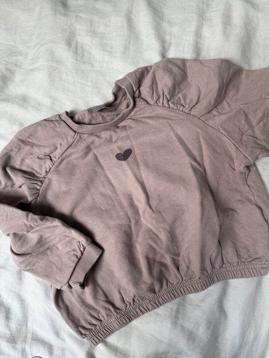 Jesienny zestaw ubranek dla dziewczynki 98 h&m