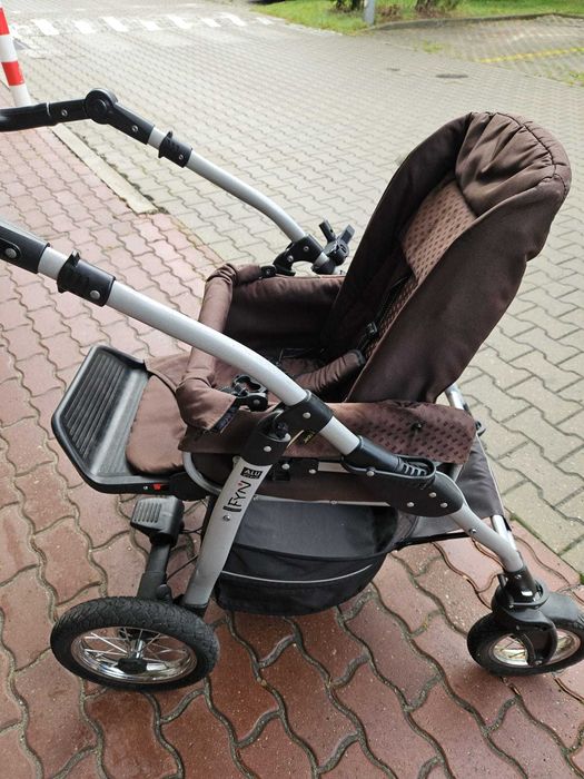 Wózek dla dziecka JEDO FYN, 2w1 gondola i spacerówka