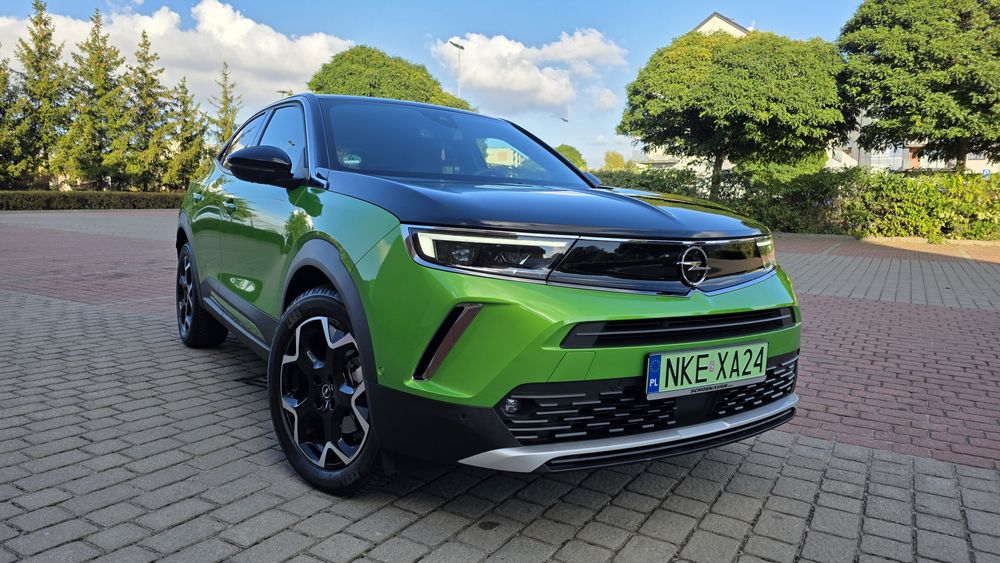 Opel mokka wersja ultimate pack elektryk ładna zamiana