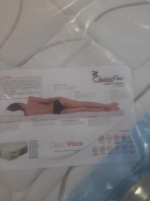 Colchão sem molas visco novo