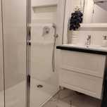 CERSANIT Kabina prysznicowa WALK-IN MILLE chrom 90 + 30 x200 szkło