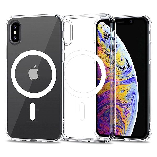 Etui Tech-Protect MagMat MagSafe na iPhone X / XS - przezroczysty