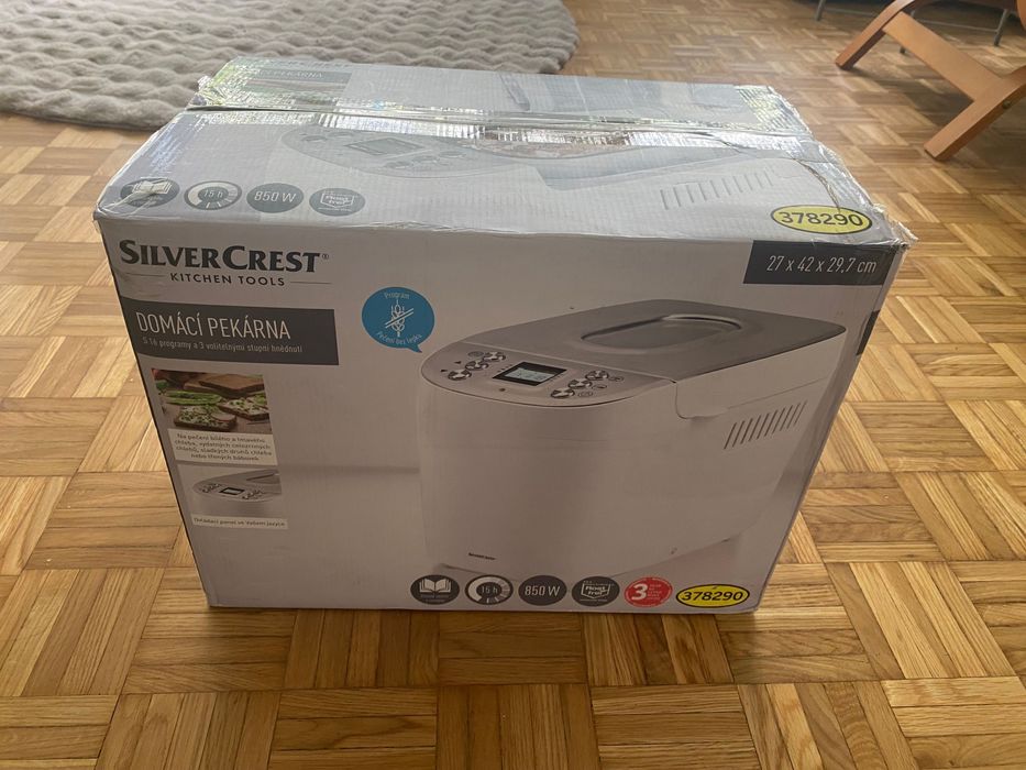 Maszyna do chleba SilverCrest – Domácí pekárna