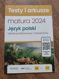 Testy i arkusze maturalne z języka polskiego 2024