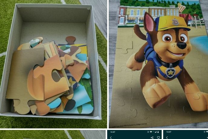 Puzzle maxi psi patrol, dusty