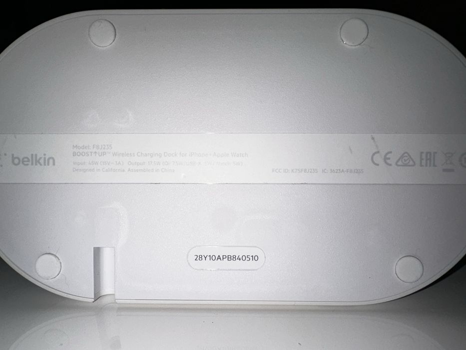 Estação de carregamento Belkin