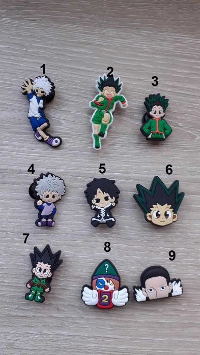 Pins e pins para crocs anime - Hunter x Hunter