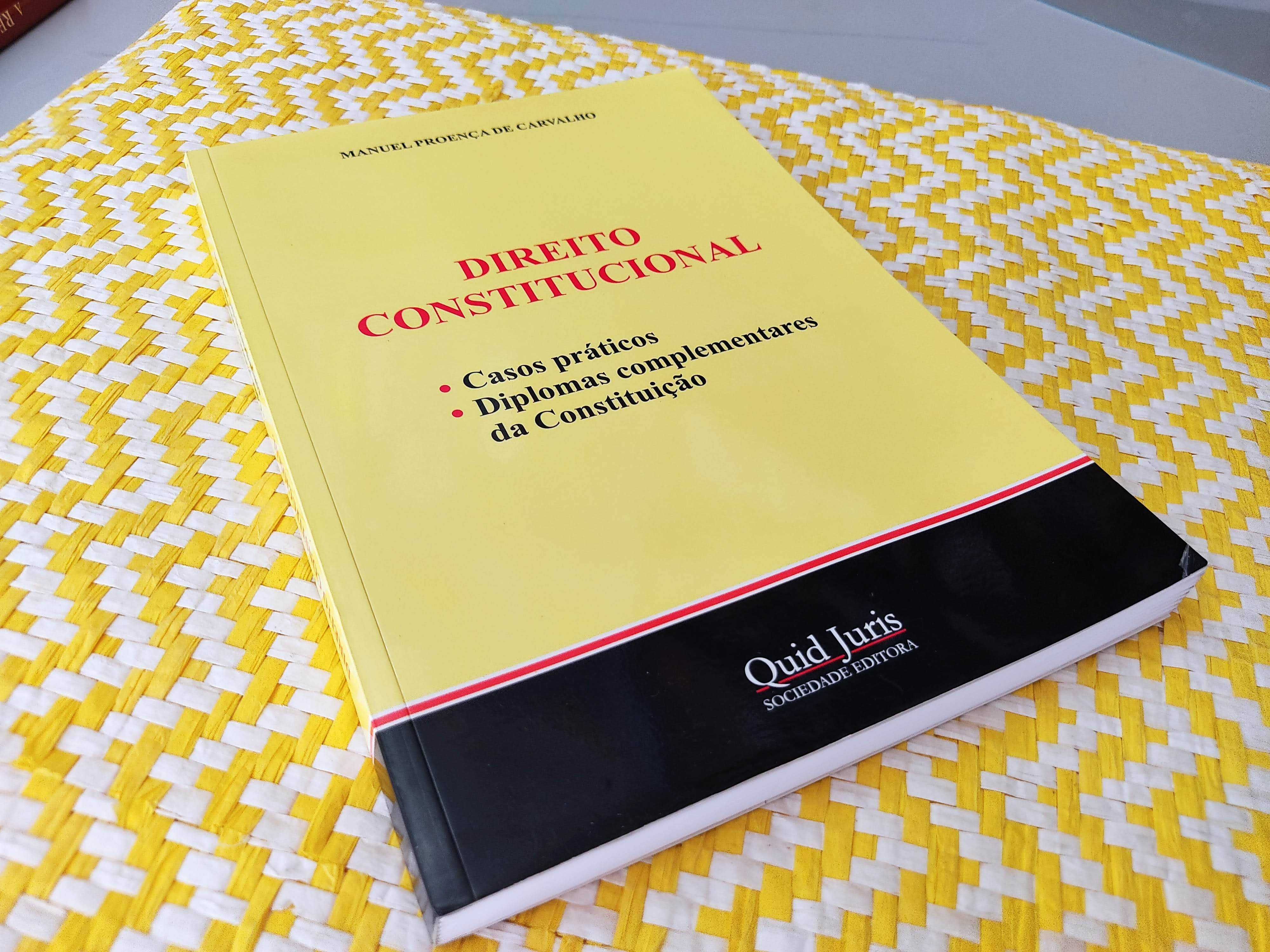 DIREITO CONSTITUCIONAL - Casos práticos
Manuel Proença de Carvalho
