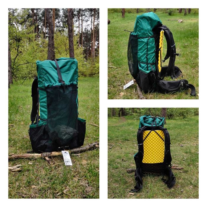 Рюкзак туристичний 3F UL Gear QiDian 40+16 Nylon; PRO 46+10 Dyneema