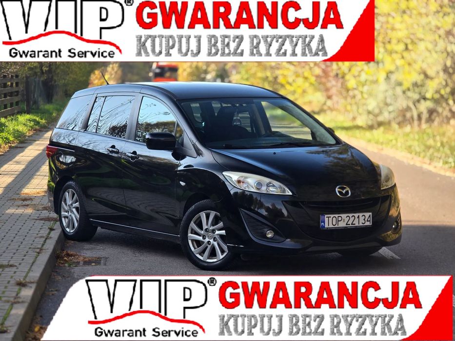 Mazda 5 PERFEKT-2012_2,0B_150KM+GAZ_LPG_7-OSOBOWY_Zarejestrowana-PERFEKT