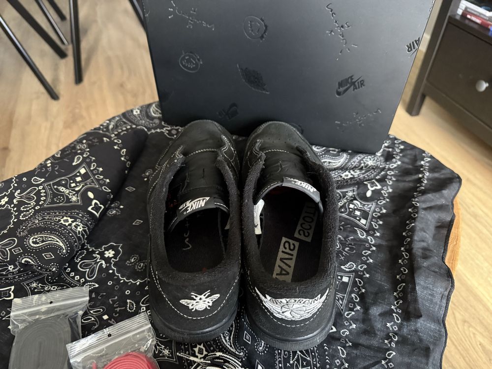 Nike Jordan 1 x Travis Scott Black Phantom roz. 41