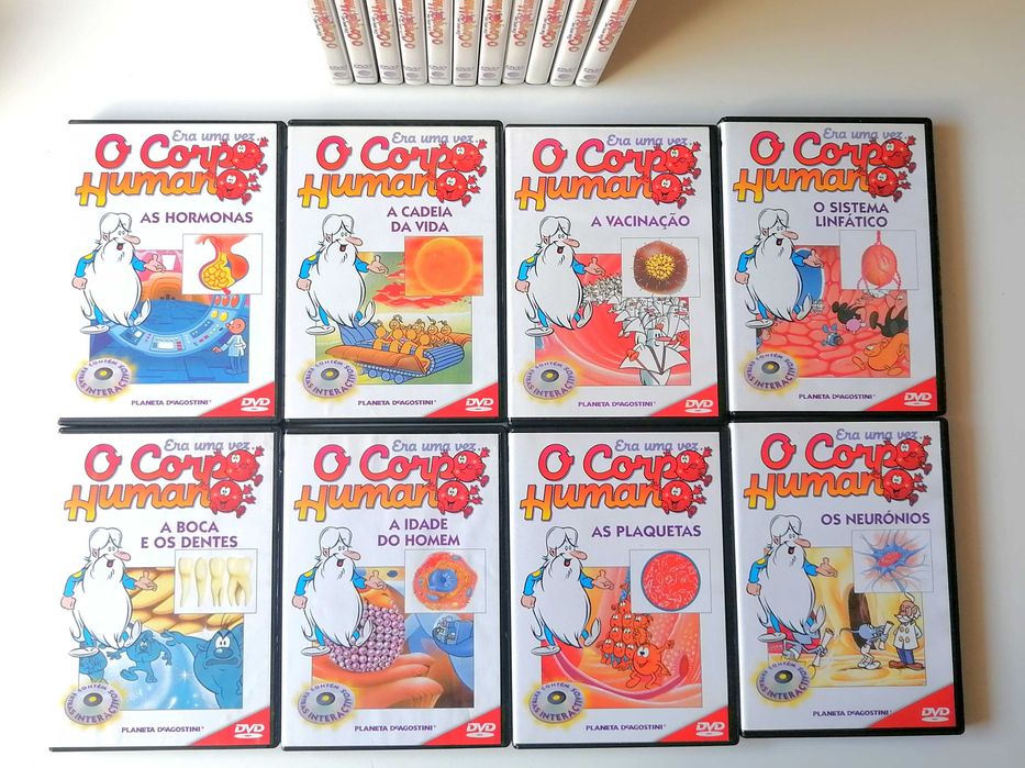 Dvds Era uma vez o corpo humano Desenhos Animados