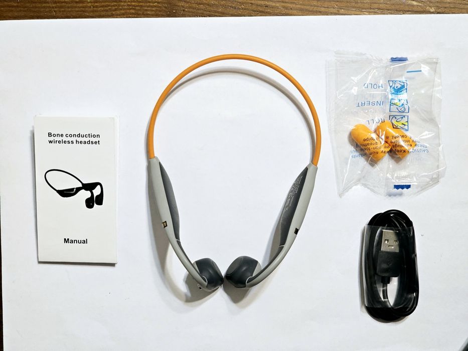 Спортивні навушники Bone Conduction DV68 з RGB