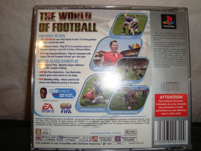 Oryginalne pudełko FIFA2000 do PS