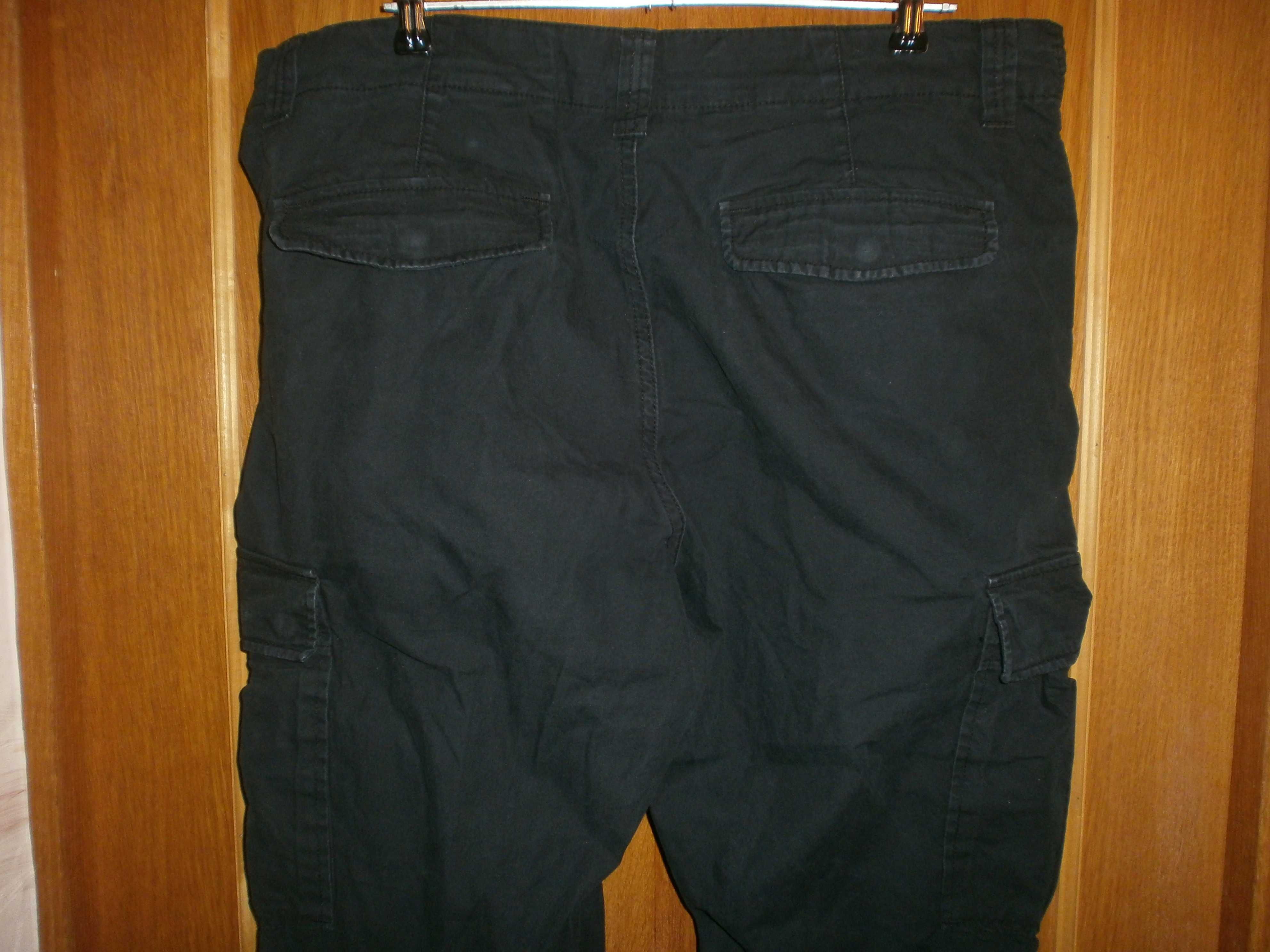 Штаны LOGG H&M, чёрные, разм. 36, наш размер. 54. Пояс-49 см