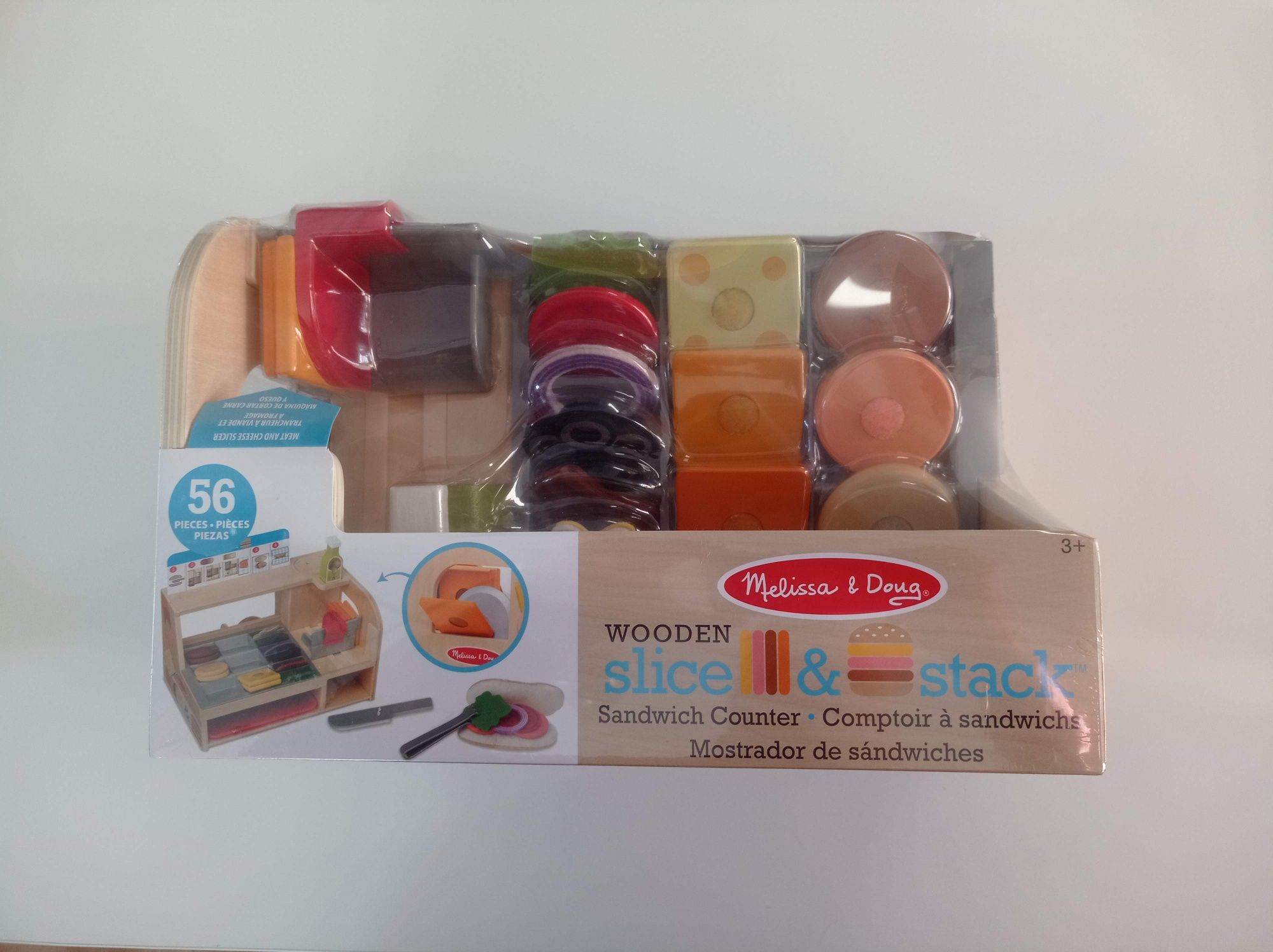 Sklep z kanapkami Melissa and Doug drewniana lada kanapkowa NOWE