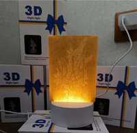 Світильник нічник Герб України 3D Night Light LED USB