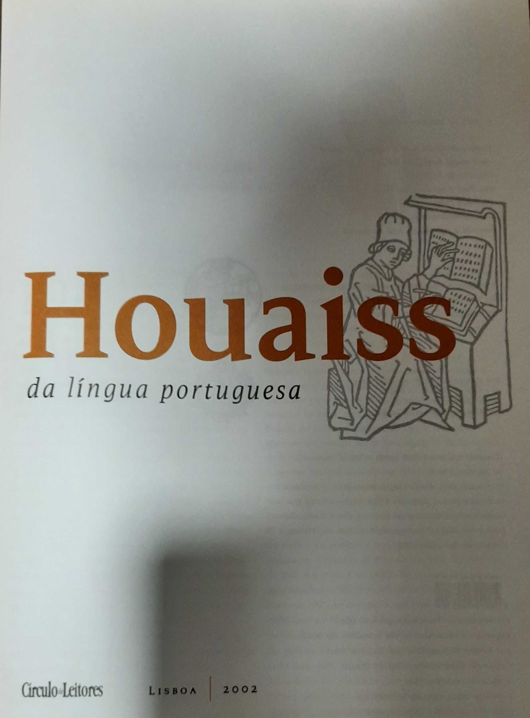 Dicionários Houaiss (6 volumes) + Dicionário de Sinónimos e Antónimos