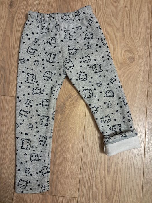 Теплі штани, лосіни з утепленням. Ціна за 2 одиниці.