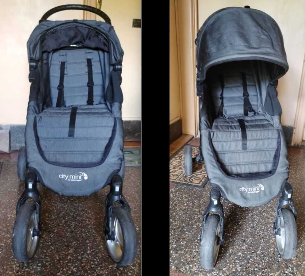 Wózek spacerowy Baby Jogger City Mini 4W + 4 akcesoria