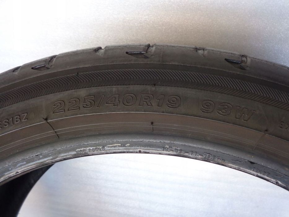 Opony Letnie 225/40/19 Bridgestone Potenza S001, 225/40r19/4x2019