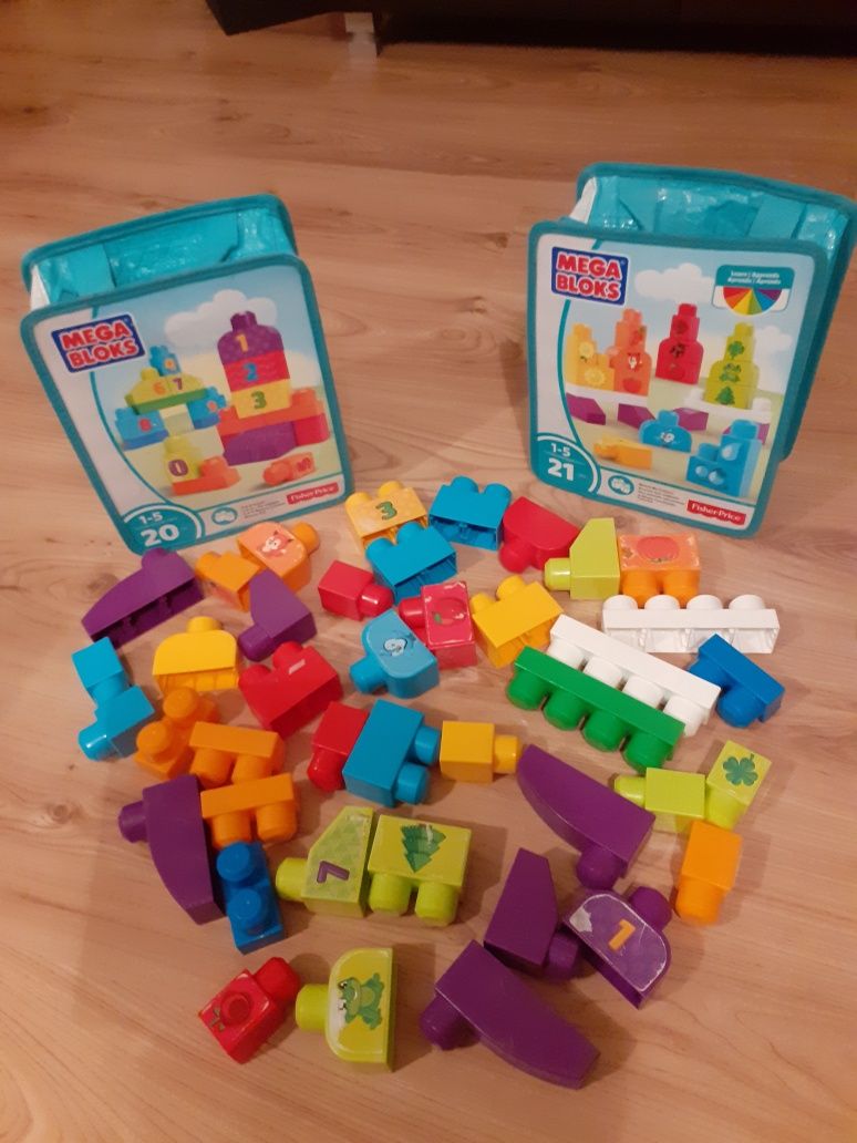 Mega Bloks Fisher Price 20 i 21 elementów