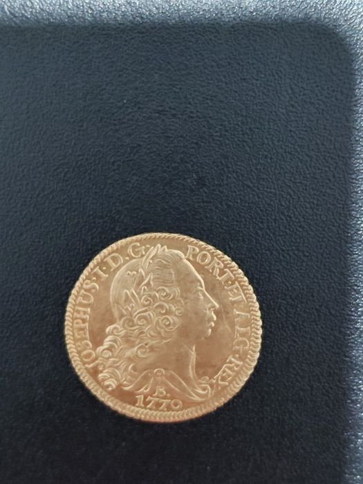 Moeda Ouro 1770 Baia Rara