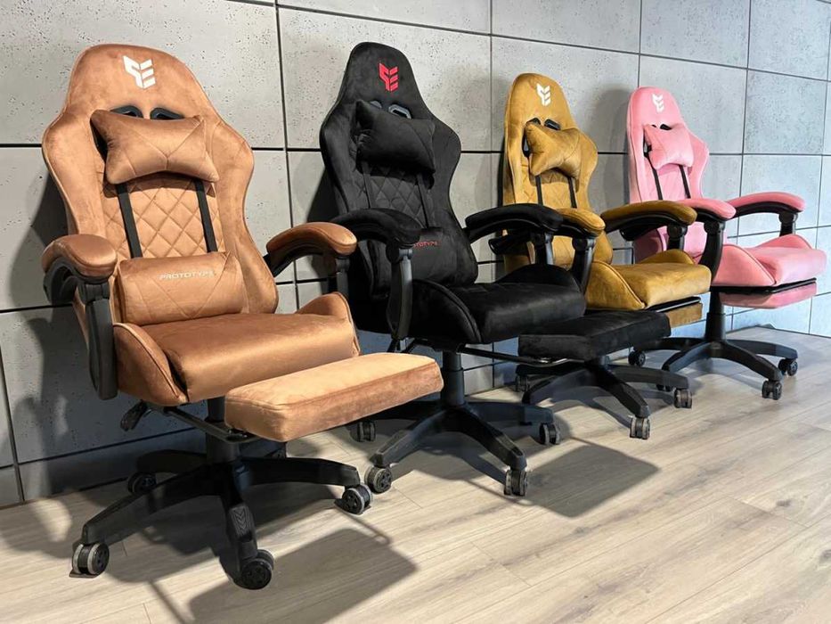 Fotel NOWY do biurka WYPRZEDAŻ gamingowy biurowy obrotowy GAMER