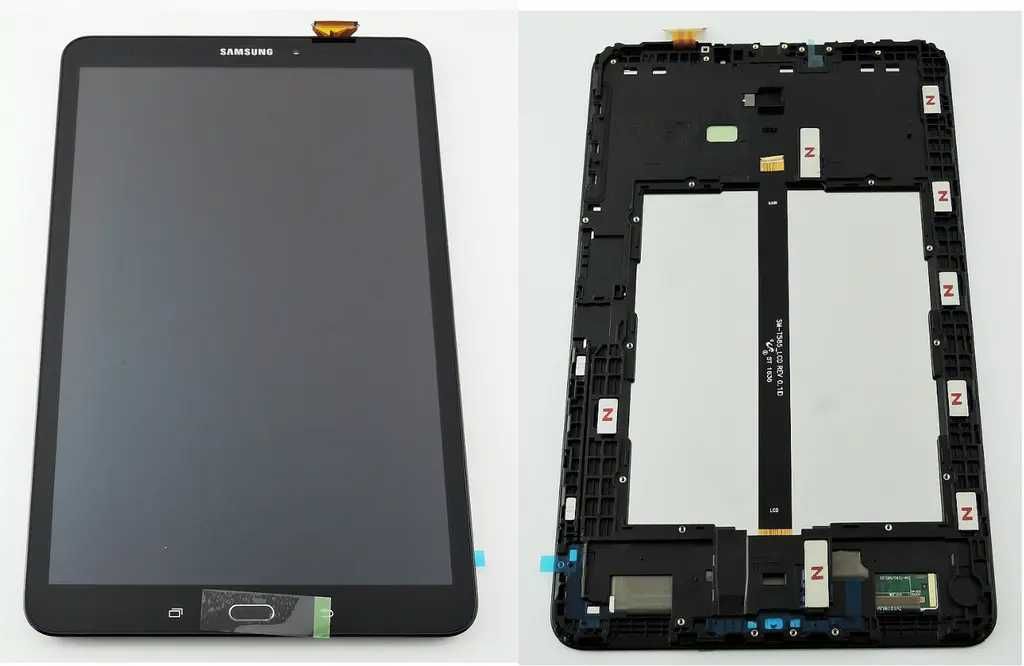 Display  LCD preto c aro Samsung Galaxy Tab A 10.1 T580 T585