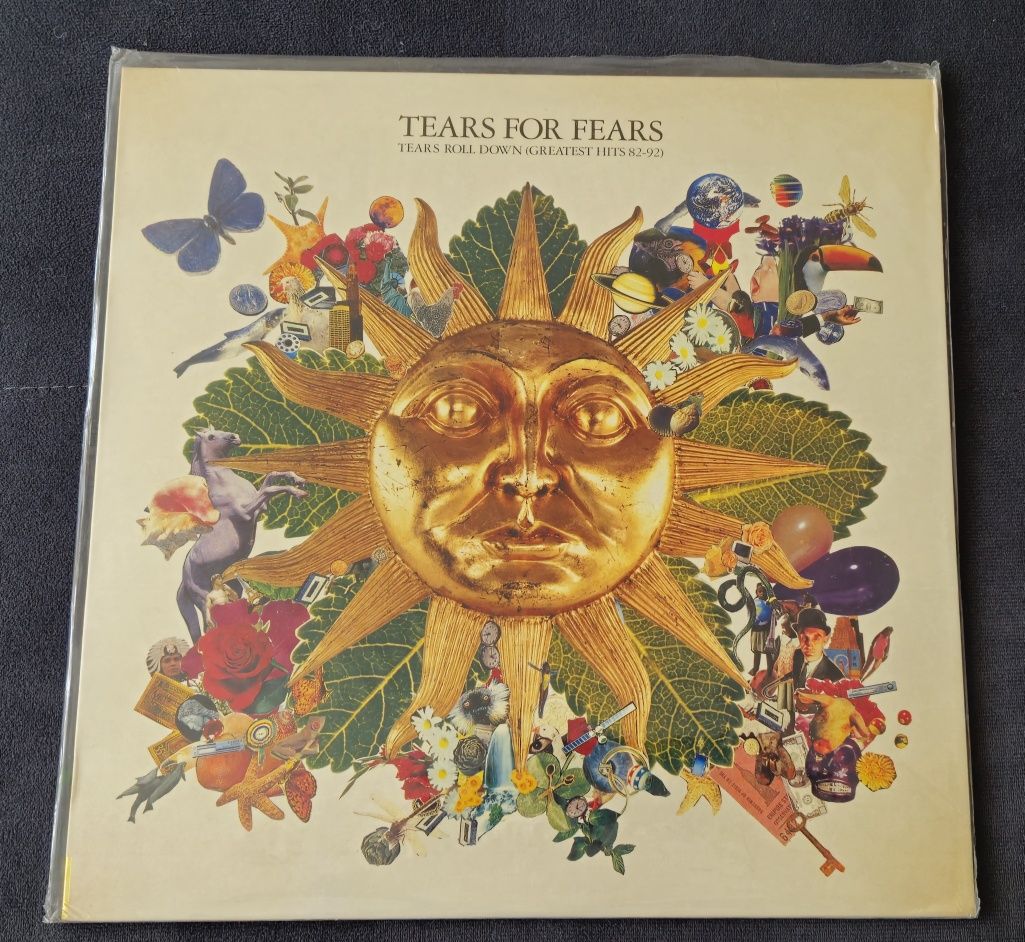 Tears for fears Tears roll down 1992 greatest hits LP winyl