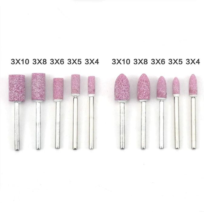 Frezy nakładki kamienie szlifierskie zestaw 100szt K977