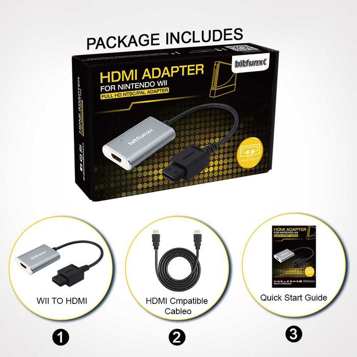 Wii Hdmi Adaptador