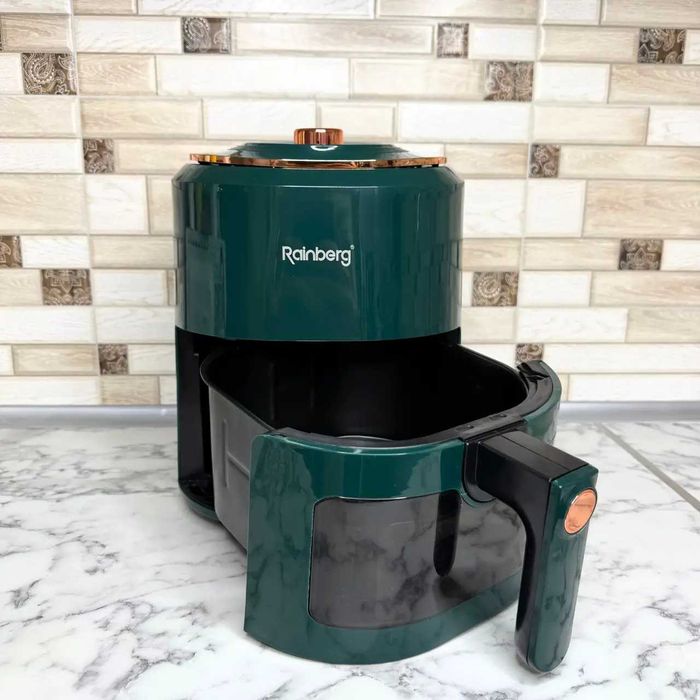 Мультипечь аэрогриль Rainberg RB  3800W фритюрница 10 программ