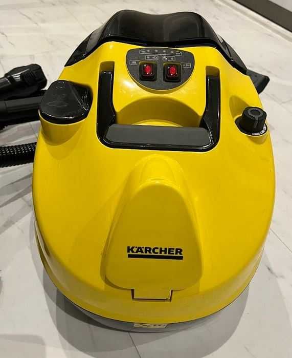 Kärcher SV 7 – odkurzacz parowy 3 w 1, komplet akcesoriów, stan BDB