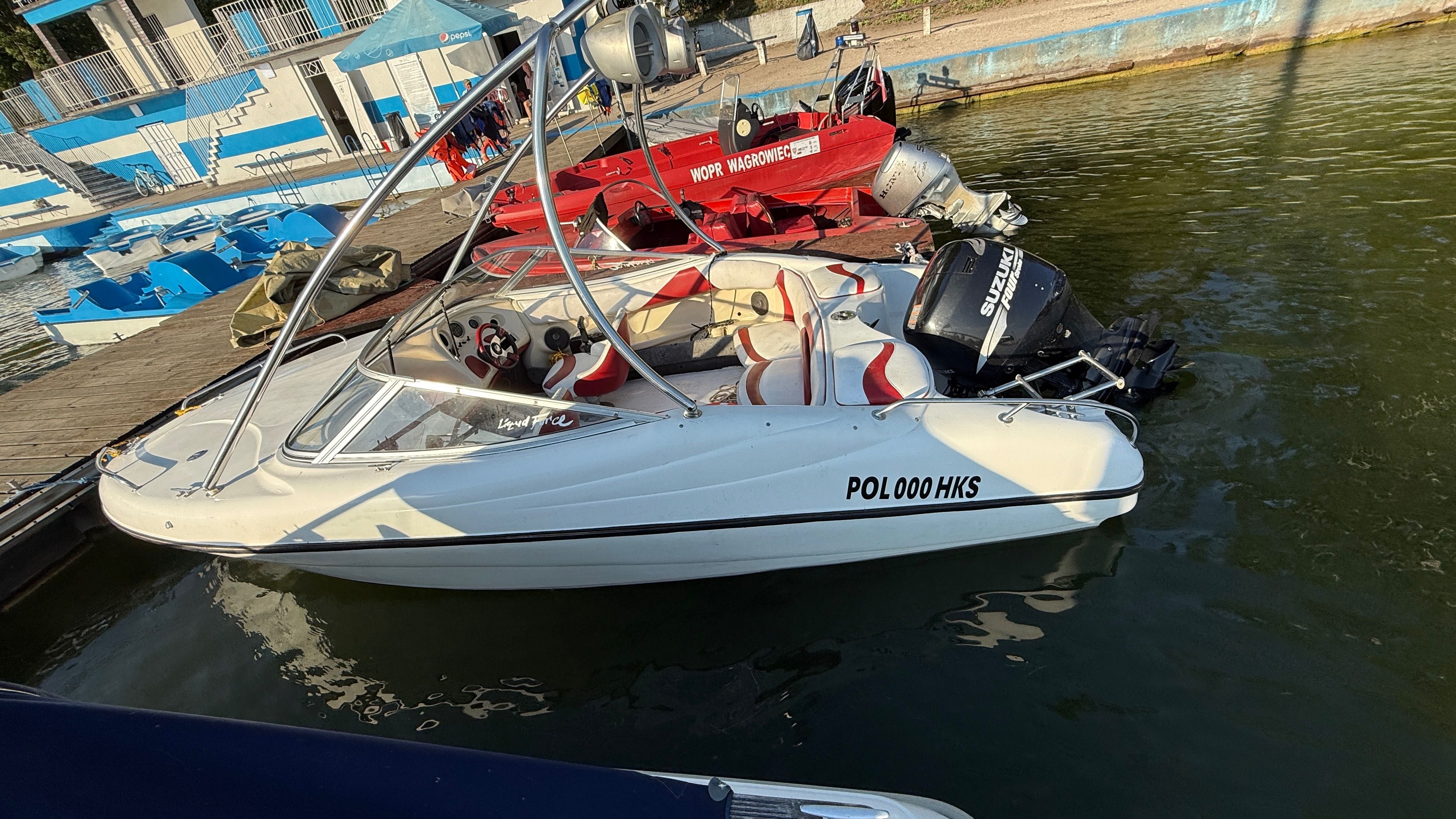 łódź motorowa rostyle marine 5,50, silnik 90KM