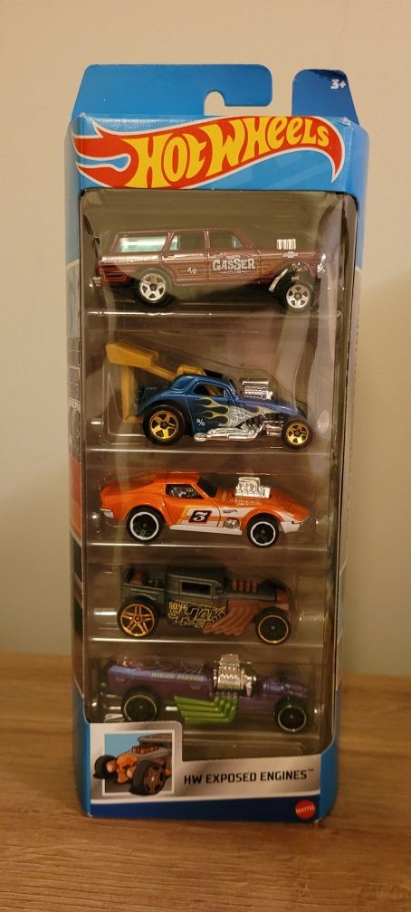 HOT WHEELS zestaw 5 samochodzików